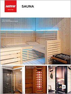 Katalog Titelseite Harvia Sauna