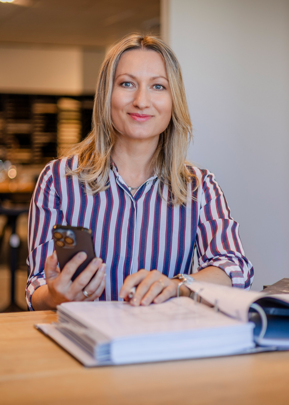 Irina Jabs, Buchhalterin bei Jenter Lebensräume